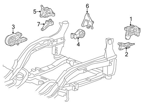 201b chevy cruze transmission mount bracket part number 39079585|2016.